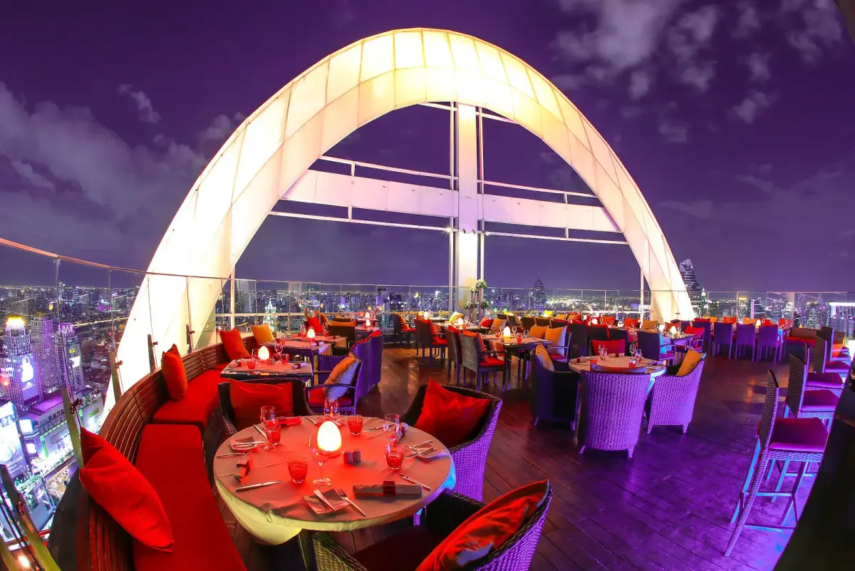 Red Sky Bar - Rooftops in Siam, Bangkok