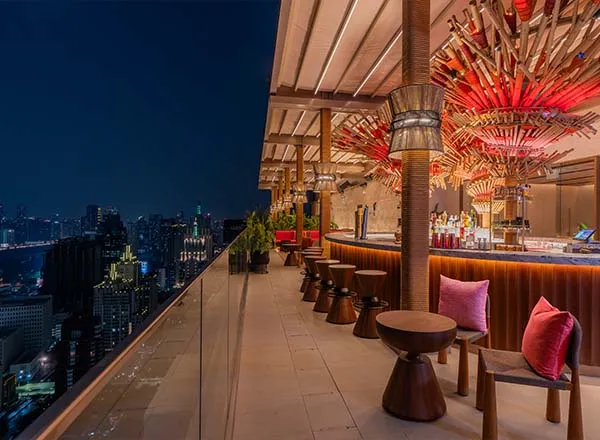 Sato San Rooftop Bar - Rooftops in Ratchaprasong, Bangkok