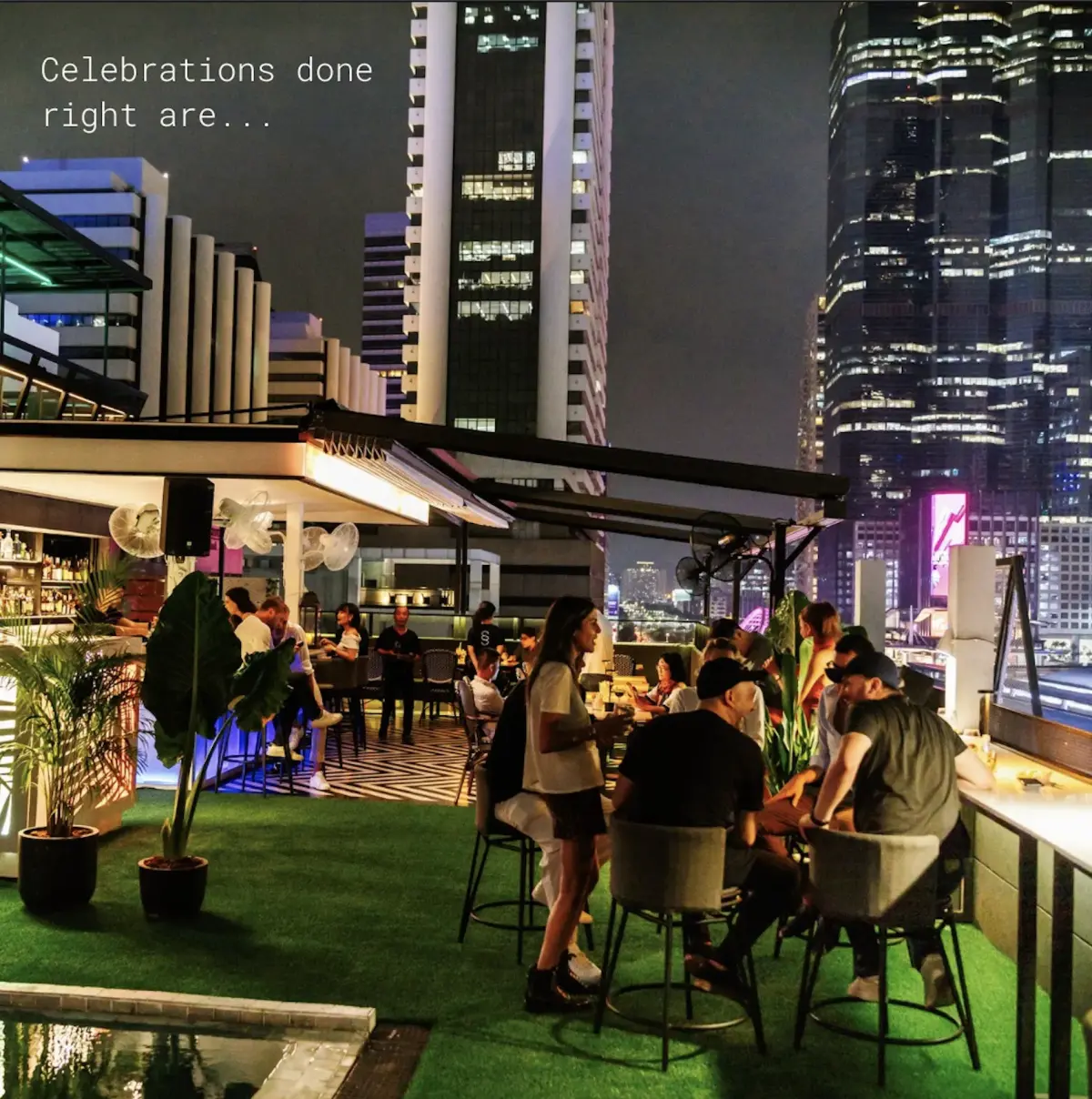 Saxsi - Rooftops in Silom, Bangkok